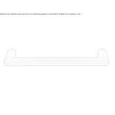 Furniture handle in black, satin PVD Omak