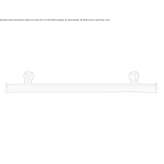 Mosiężny uchwyt meblowy Bridge Valiug