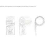 Bronze furniture handle Anthiro