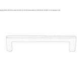 Bronze furniture handle Parkway