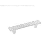 Brass furniture handle Esporles