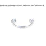 Zamak furniture handle Blato