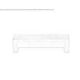 Bronze furniture handle Mamolar