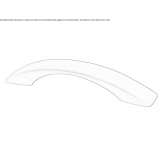 Bronze furniture handle Gillen