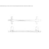Bridge bronze furniture handle Anthiro