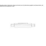 Brass furniture handle Dogliani