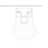 Cromall® furniture knob Carriere