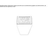 Zamak furniture knob with Swarovski® crystals Plemet
