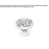 Brass furniture knob Golega