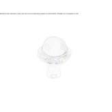 Brass furniture knob Murialdo