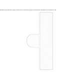 Steel furniture knob Adrados