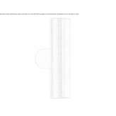 Brushed steel furniture knob Omak