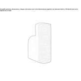 Aluminum furniture knob Ceuti
