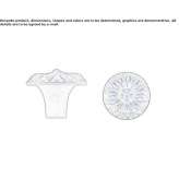 Zamak furniture knob Blato