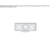 Zamak furniture knob Blato