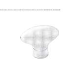 Porcelain furniture knob Blato