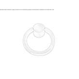 Bronze furniture knob Gillen