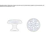 Zamak furniture knob Blato