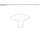 Bronze furniture knob Mamolar
