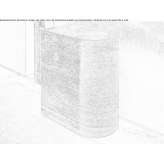 Free-standing travertine washbasin Mysiadlo