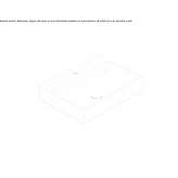 Rectangular Globothin® washbasin Sertania