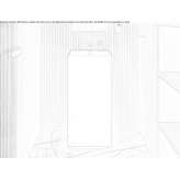 Free-standing rectangular washbasin made of stone resin Senges
