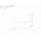Cristalplant® single round countertop washbasin Nyhammar