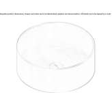 Round countertop washbasin made of stainless steel Zasova