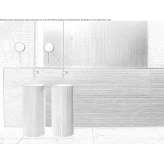 Freestanding round washbasin Praslin