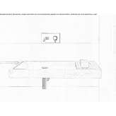 Rectangular cement washbasin mounted to the wall Musso