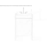 Freestanding marble washbasin Fonda