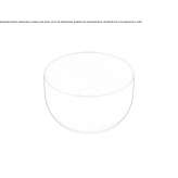 Globothin® single countertop washbasin Moris