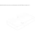 Rectangular Globothin® washbasin Sertania