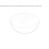 Globothin® single countertop washbasin Moris