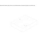 Rectangular Globothin® washbasin Sertania
