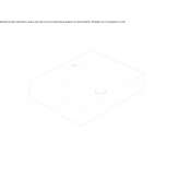 Rectangular Globothin® washbasin Sertania