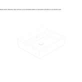 Umywalka pojedyncza Globothin® z przelewem Hainfeld