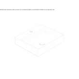 Rectangular Globothin® washbasin Sertania