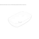 Globothin® single countertop washbasin Moris
