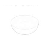 Globothin® single countertop washbasin Moris