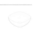 Globothin® single countertop washbasin Moris