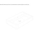 Umywalka pojedyncza Globothin® z przelewem Hainfeld