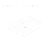 Globothin® single washbasin with overflow Hainfeld