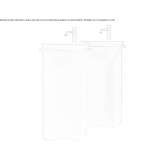 Cristalplant® free-standing washbasin Olves