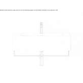 Rectangular ceramic washbasin mounted to the wall Compton