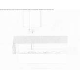 Single wall-mounted washbasin cabinet with integrated washbasin Granja