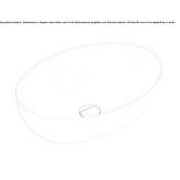 Ceramic countertop washbasin Oniceni