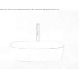 Flumood® oval countertop washbasin Jelcz