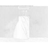 Freestanding round washbasin in Pietra Gray marble Yarnton