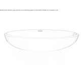Round opal countertop washbasin Tuszyn